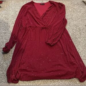 SHEIN Curve Holiday Dress 3XL